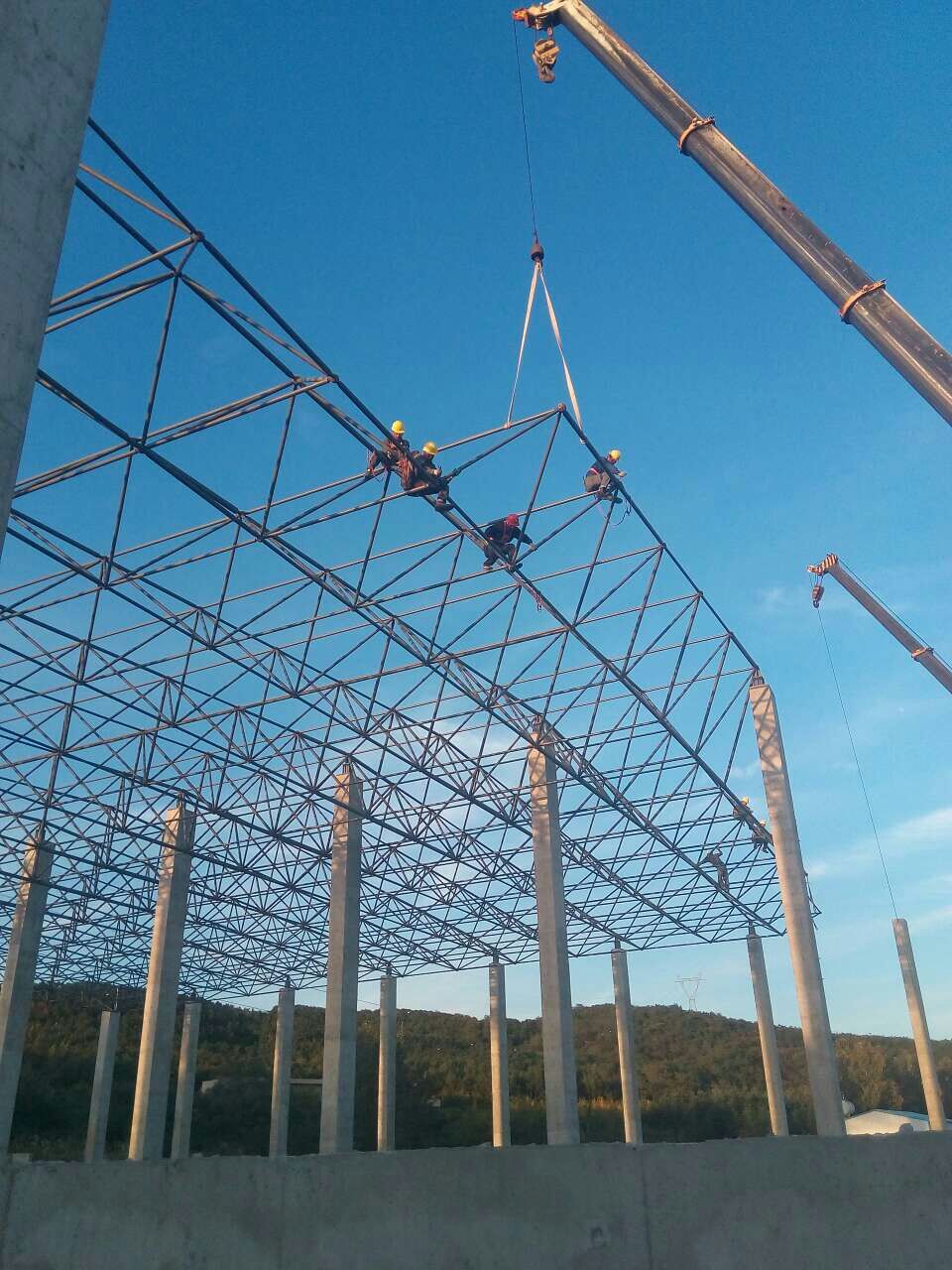 睢宁汪清物流园网架